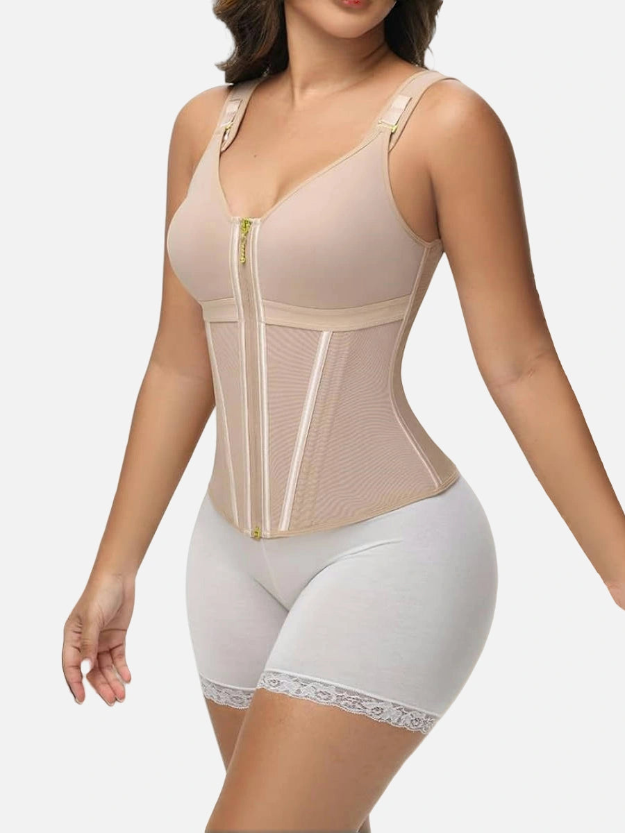 Waist Trainer Shaper Vest with Built-in Bra