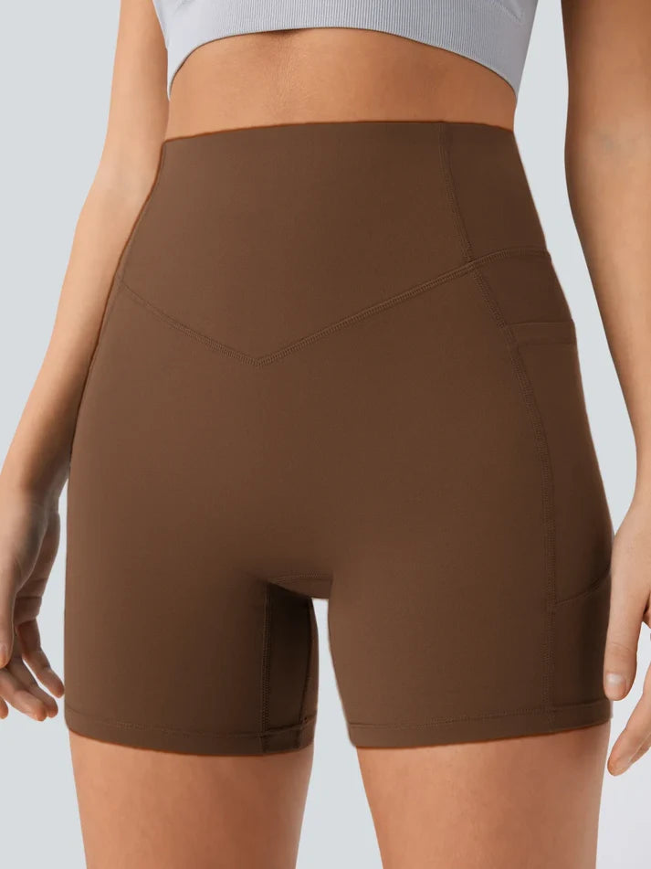 High Waisted Tummy Control Shaping Training Leggings (2 Pack)