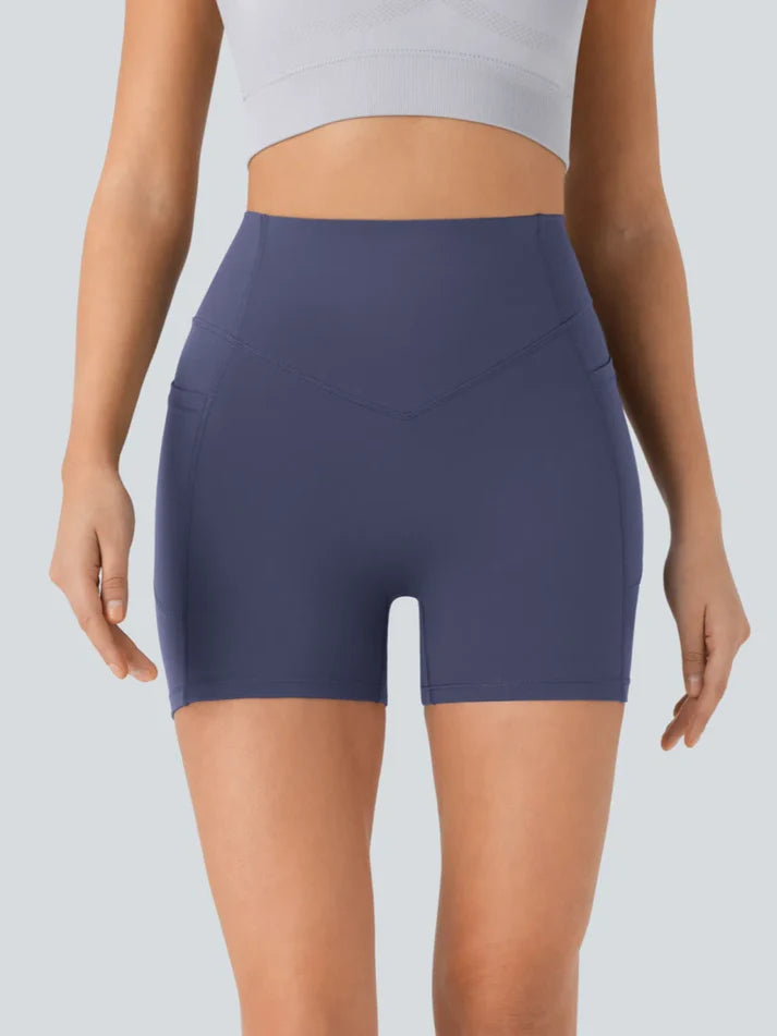 High Waisted Tummy Control Shaping Training Leggings (2 Pack)