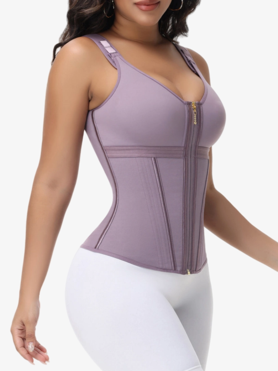 Waist Trainer Shaper Vest with Built-in Bra