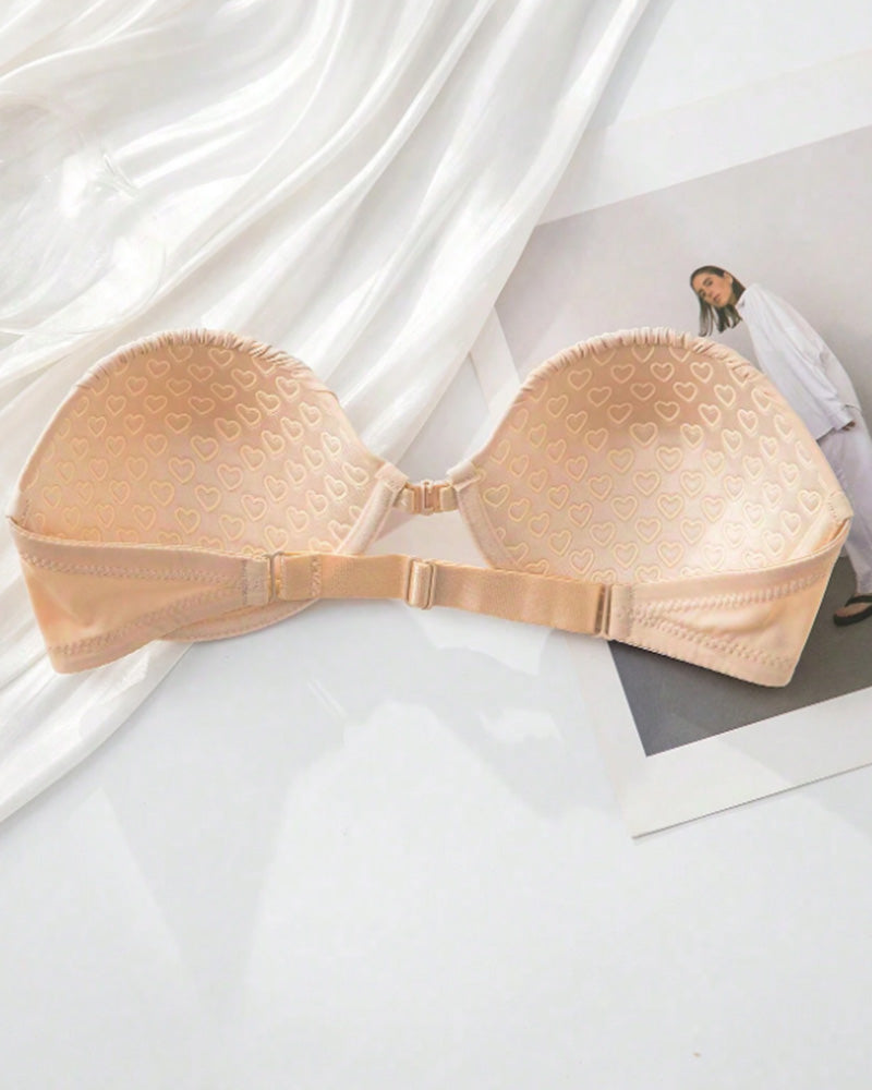 Women's Anti-Slip Invisible Wireless Strapless Bra -Push up Lift Support