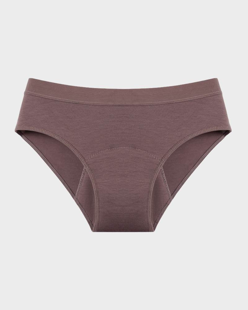 BlissShe® Low-waist bamboo fiber physiological underwear with four-layer protection for comfort