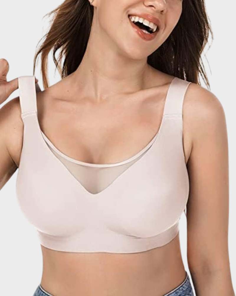 BlissShe® Mesh Front Contouring Bra