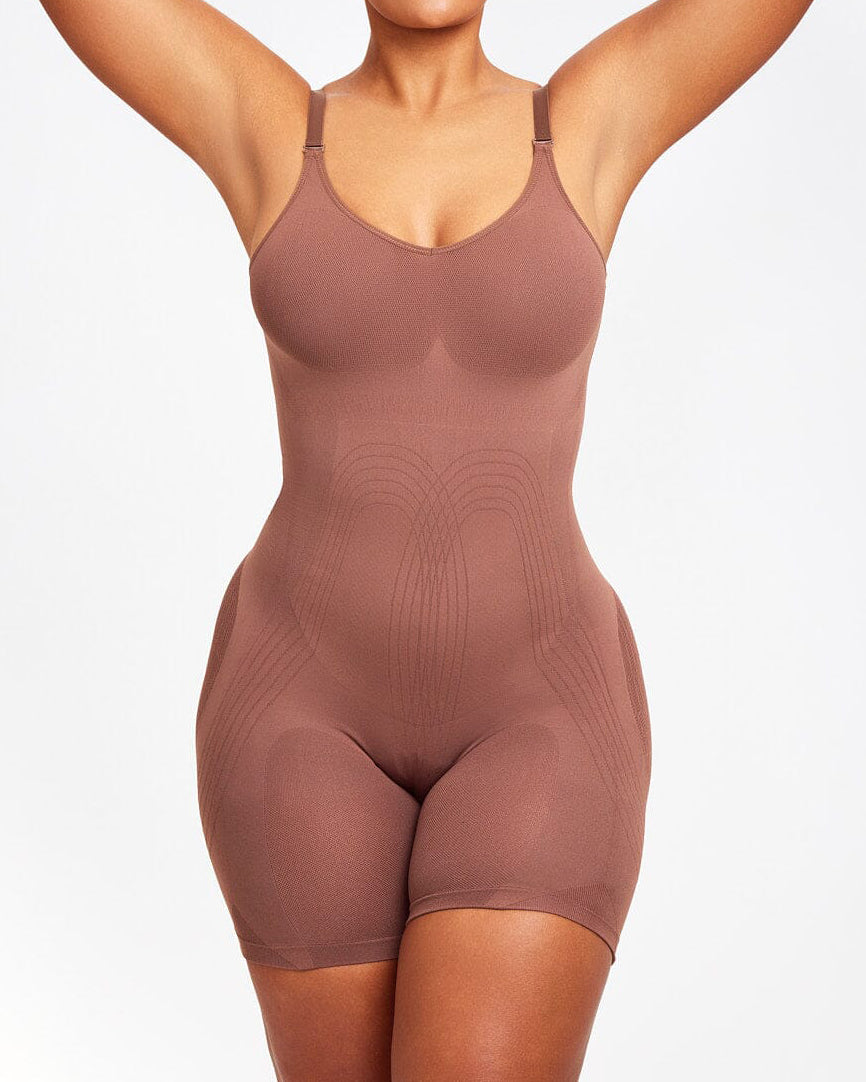 BlissShe® Comfort Mid-thigh Full Bodysuit