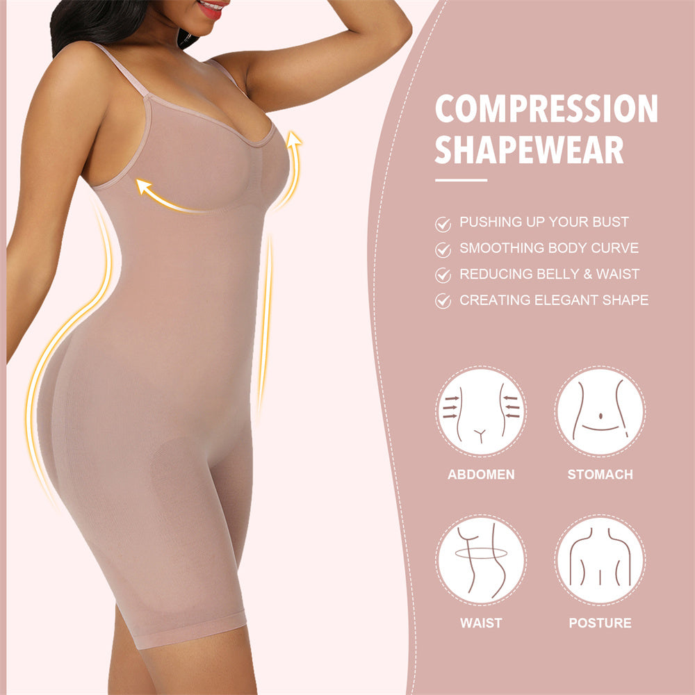 BlissShe® Smoothing Seamless Full Body Shaper (BOGO Pack)