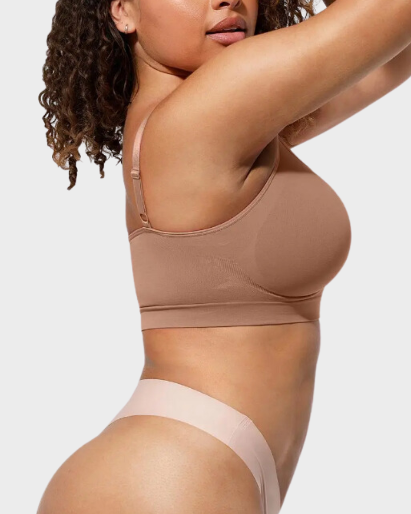 BlissShe® Women's Full Coverage Non-Padded Wireless Sculpt Bra