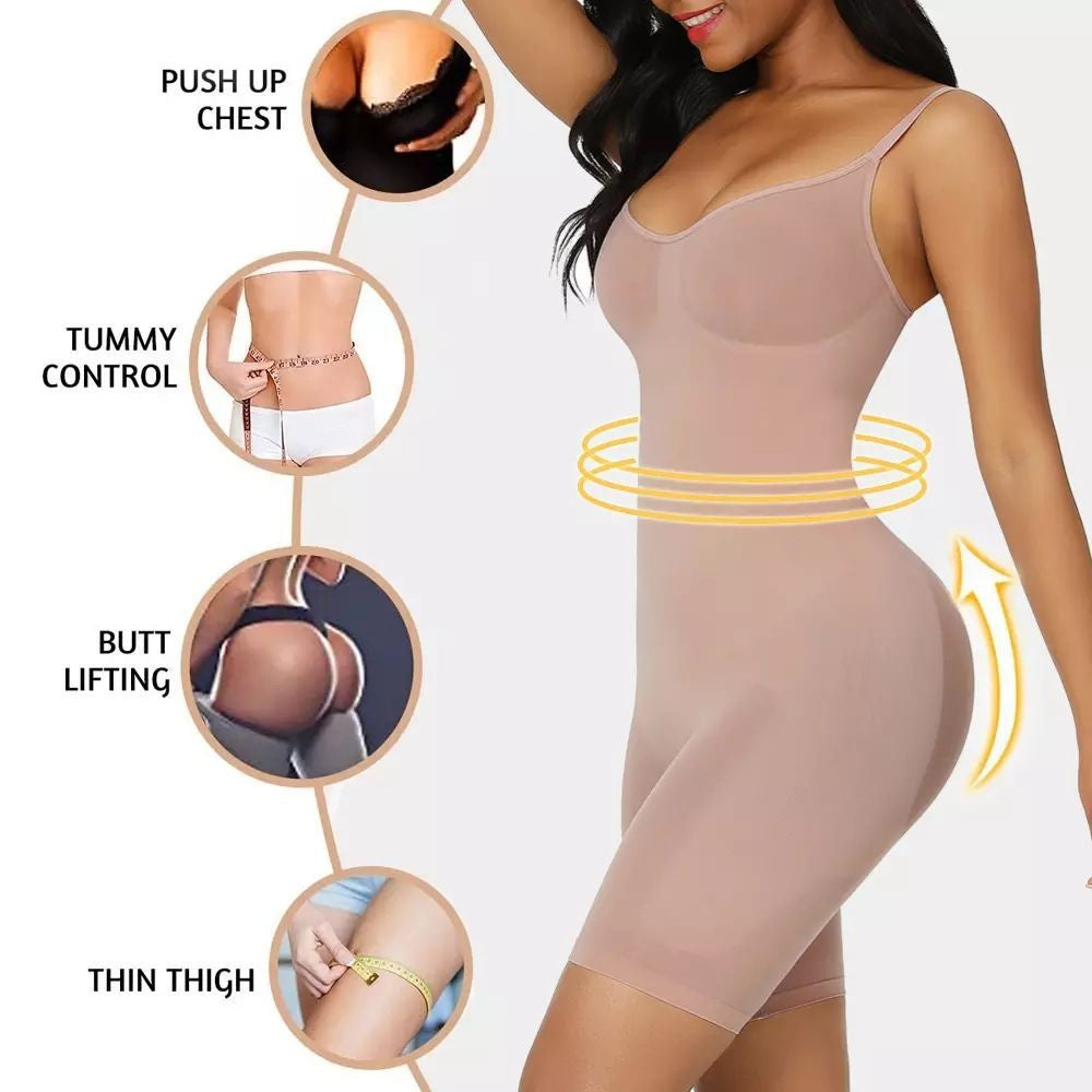 BlissShe® Smoothing Seamless Full Body Shaper (BOGO Pack)