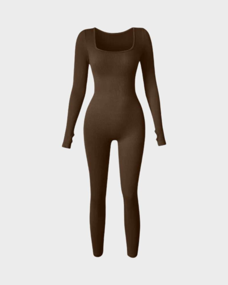 BlissShe® Long Sleeve Full Body Shaper Bodysuit