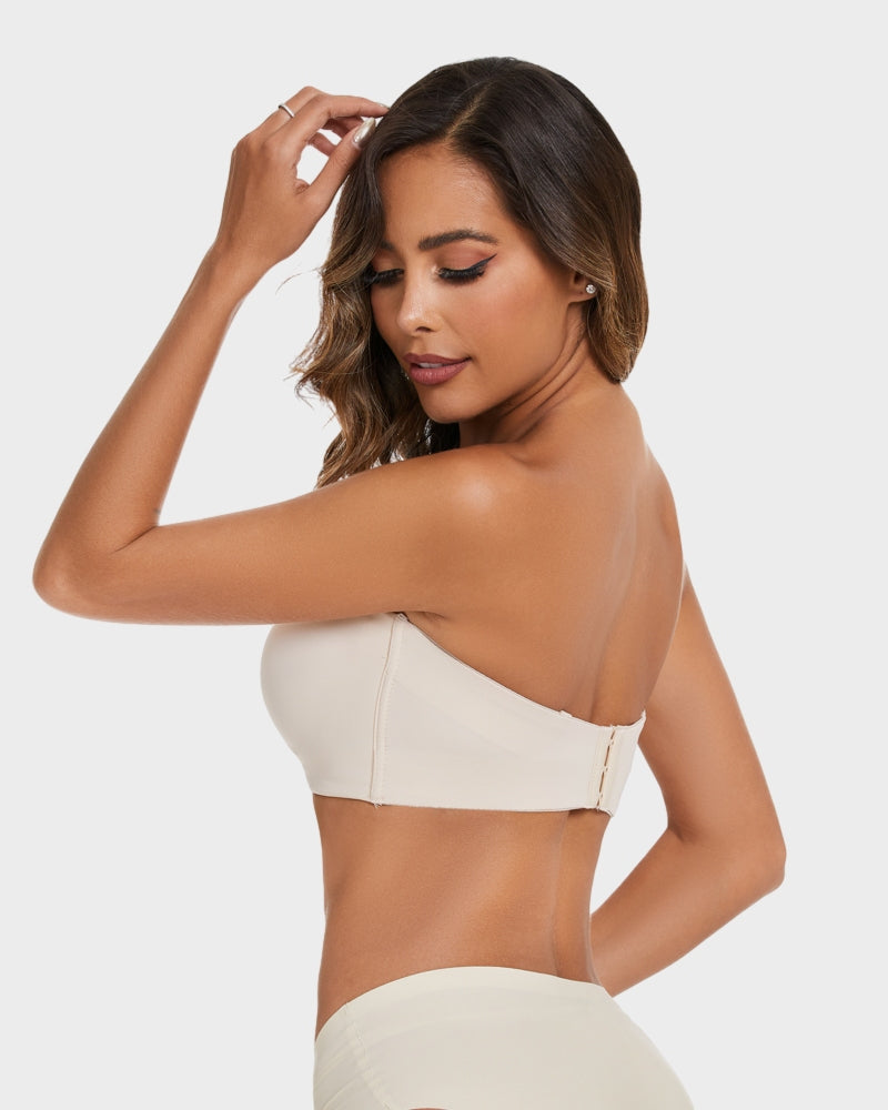 BlissShe® Full Support Non-Slip Convertible Bandeau Bra