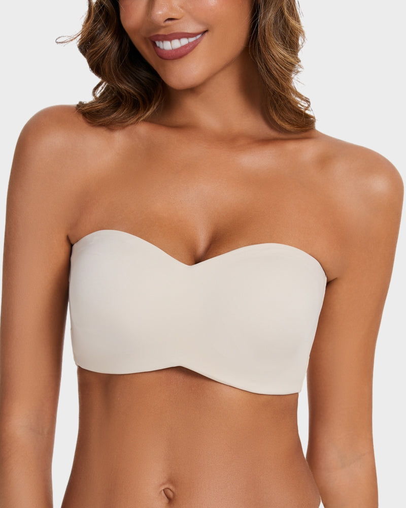 BlissShe® Full Support Non-Slip Convertible Bandeau Bra