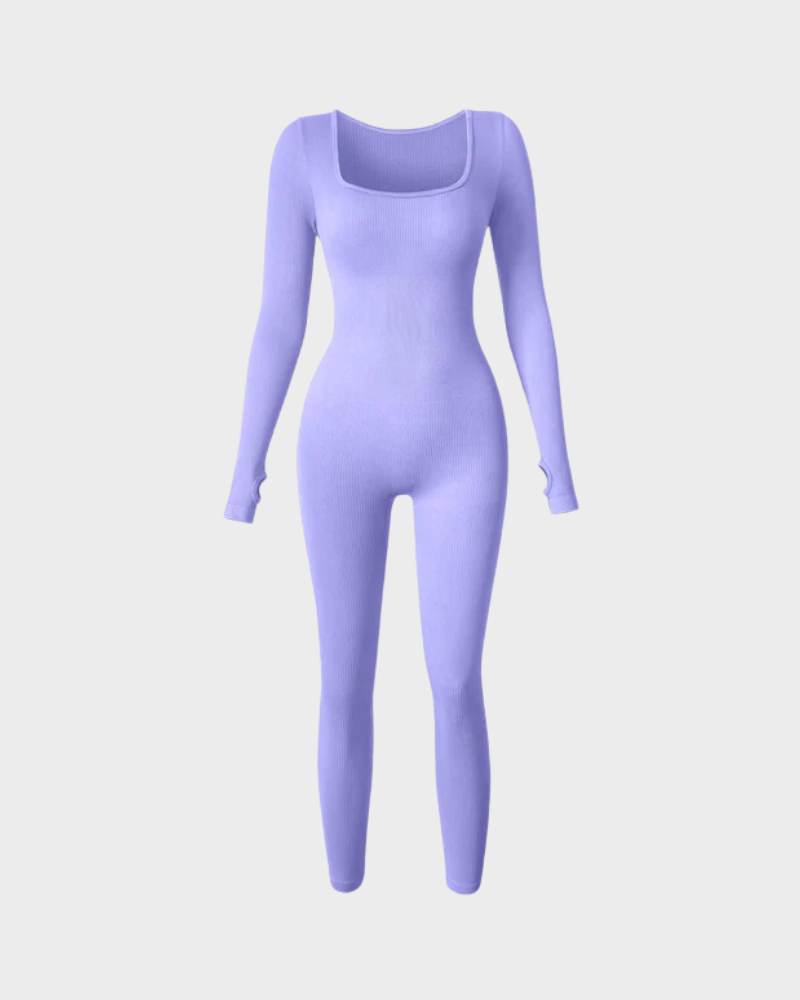 BlissShe® Long Sleeve Full Body Shaper Bodysuit