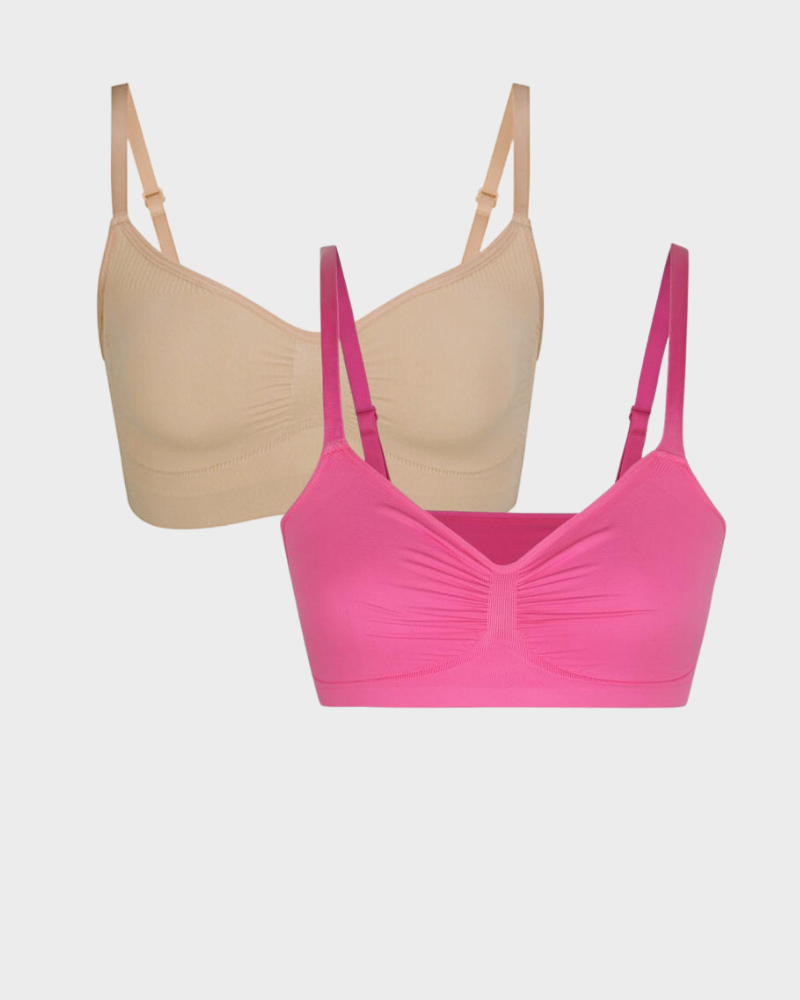 BlissShe® Women's Full Coverage Non-Padded Wireless Sculpt Bra