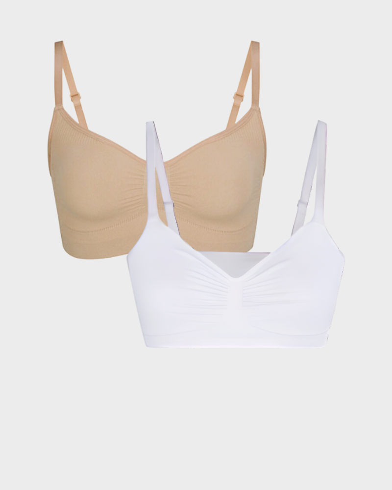 BlissShe® Women's Full Coverage Non-Padded Wireless Sculpt Bra