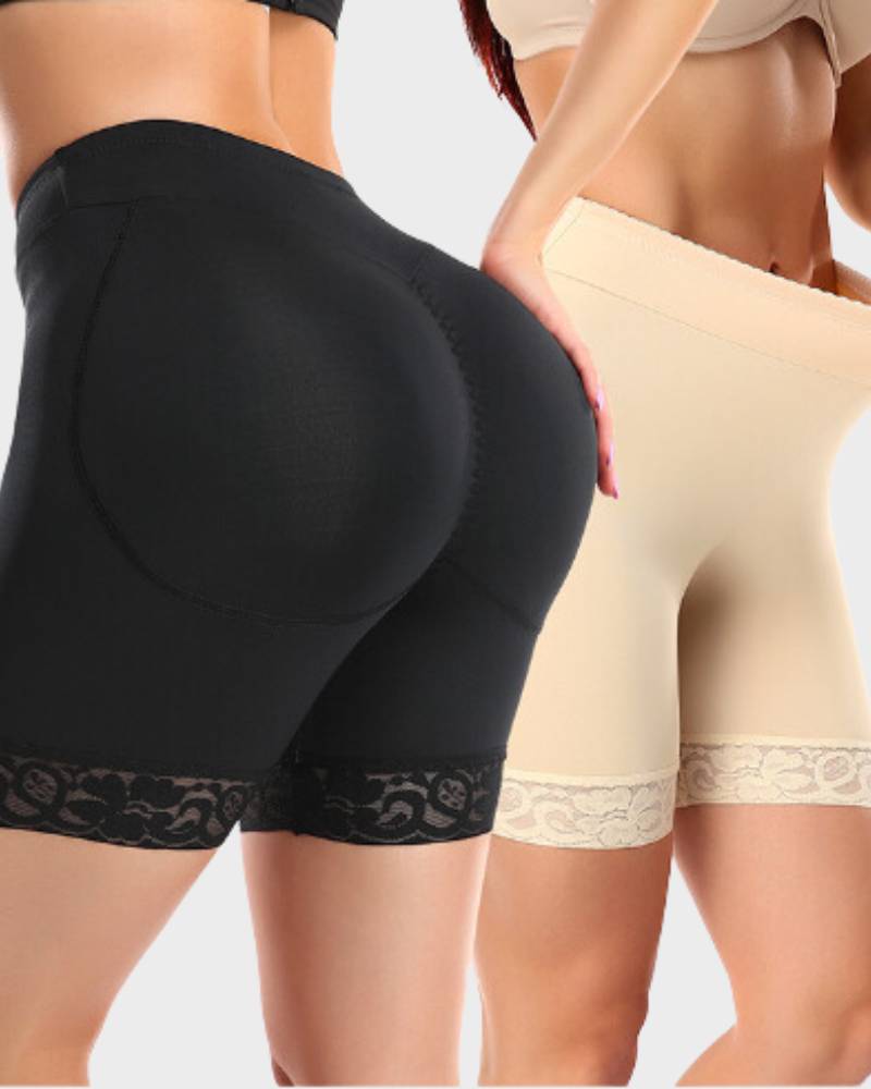 BlissShe® High Waist Lace Smooth Shapewear Shorts