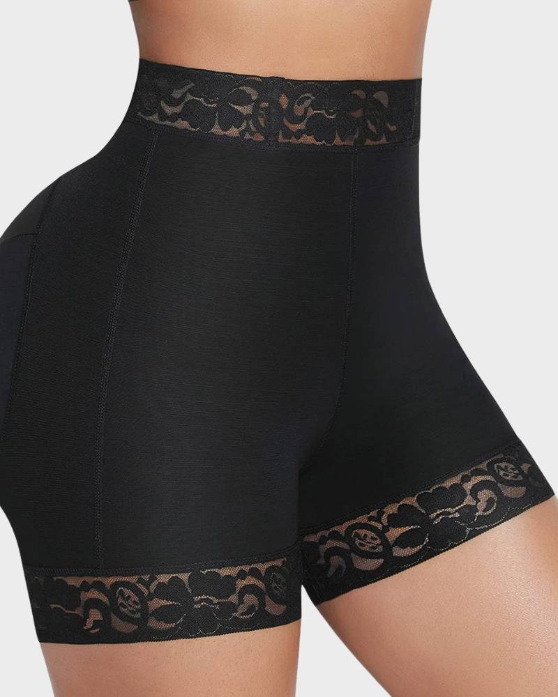 BlissShe® High Waist Lace Smooth Shapewear Shorts