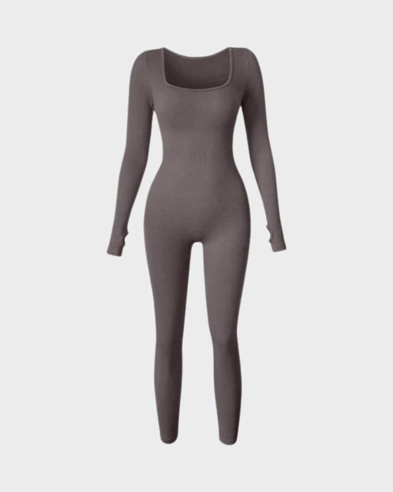 BlissShe® Long Sleeve Full Body Shaper Bodysuit