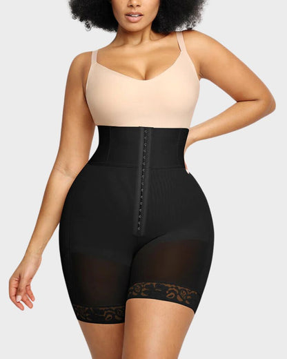 Boned High Waist Sculpting Shorts