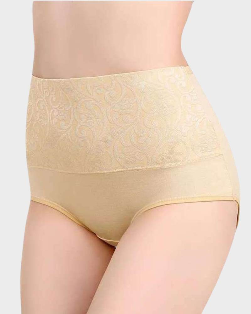 BlissShe® Cotton High-Waist Slim-Fit Panties