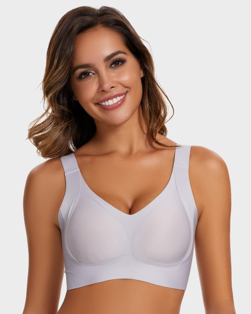 BlissShe® Daily Comfort Wireless Shaper Bra Grey