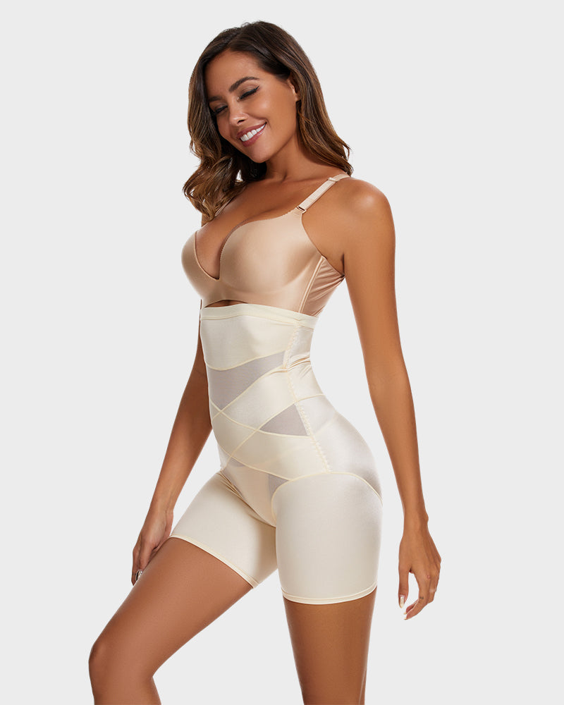 BlissShe® Ultrabequemer Bodysuit bis zur Mitte der Oberschenkel