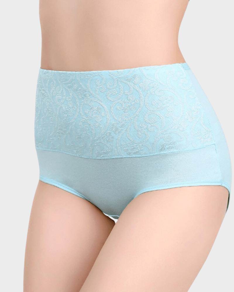 BlissShe® Cotton High-Waist Slim-Fit Panties