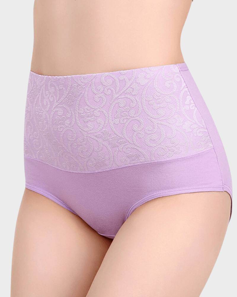 BlissShe® Cotton High-Waist Slim-Fit Panties