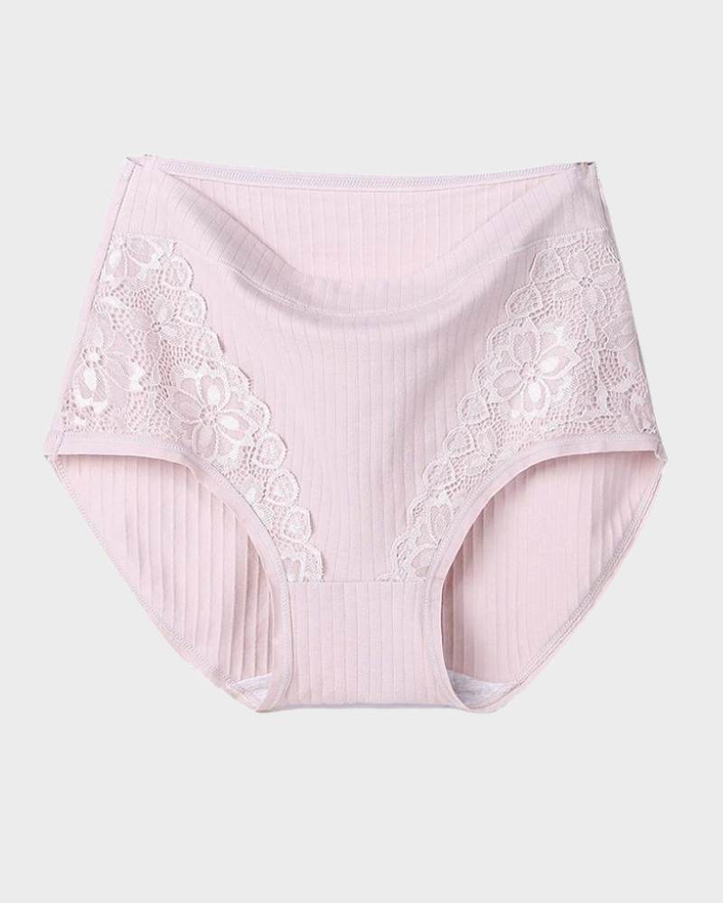 BlissShe® Cotton Lace Antibacterial Panties