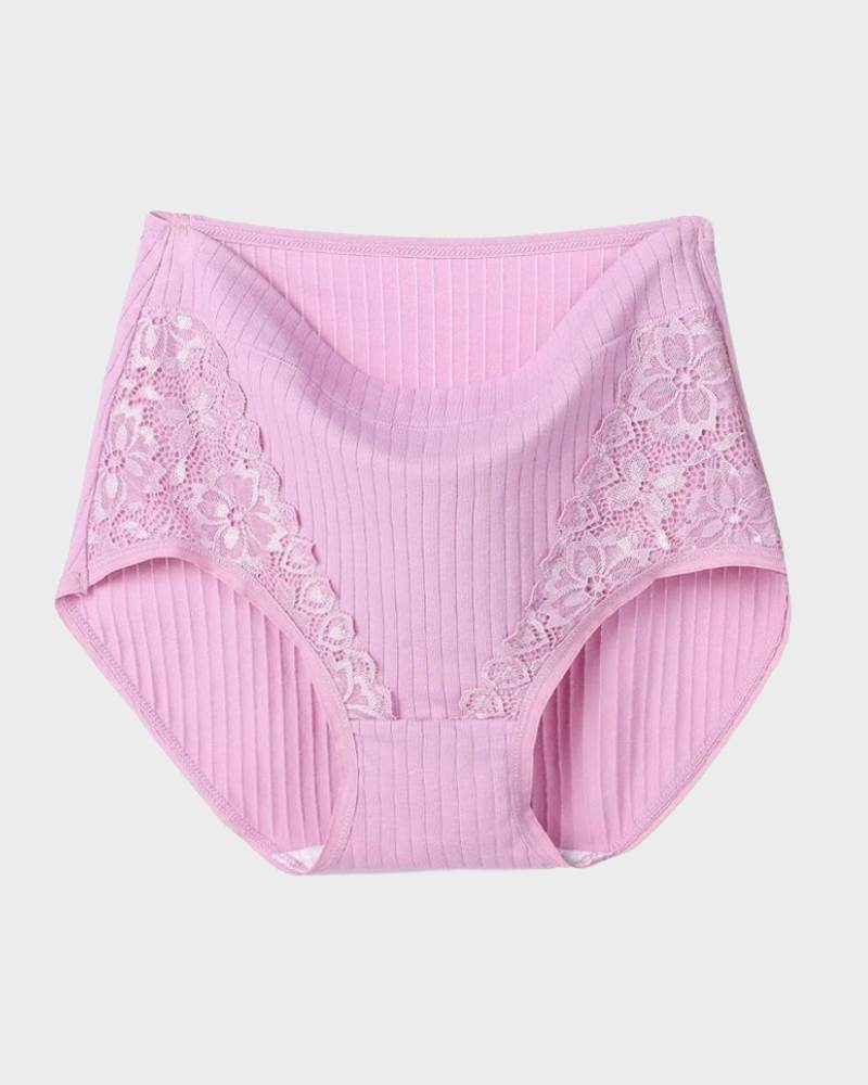 BlissShe® Cotton Lace Antibacterial Panties