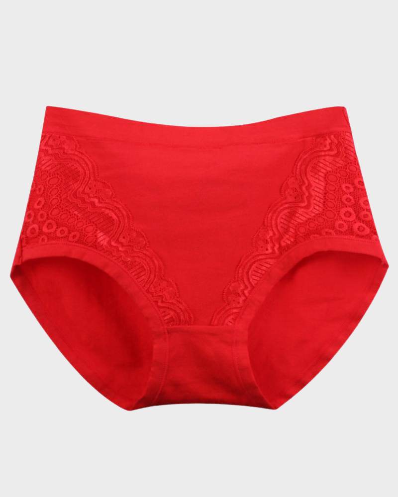 BlissShe® Plus Size High Waist Leak Proof Cotton Panties