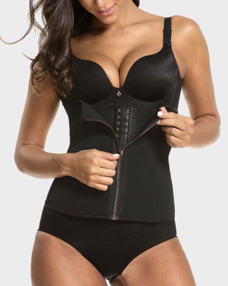 BlissShe® Neoprene Zip Girdle Belly Corset