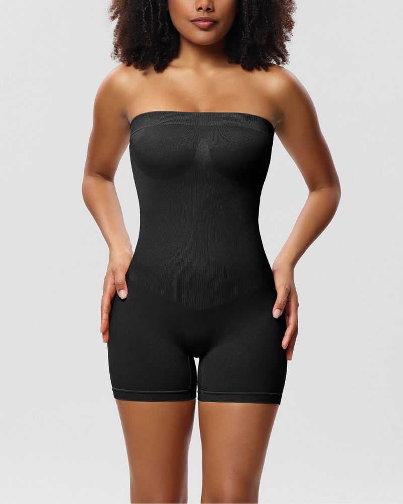 BlissShe® Strapless Slip Shapewear Bodysuit