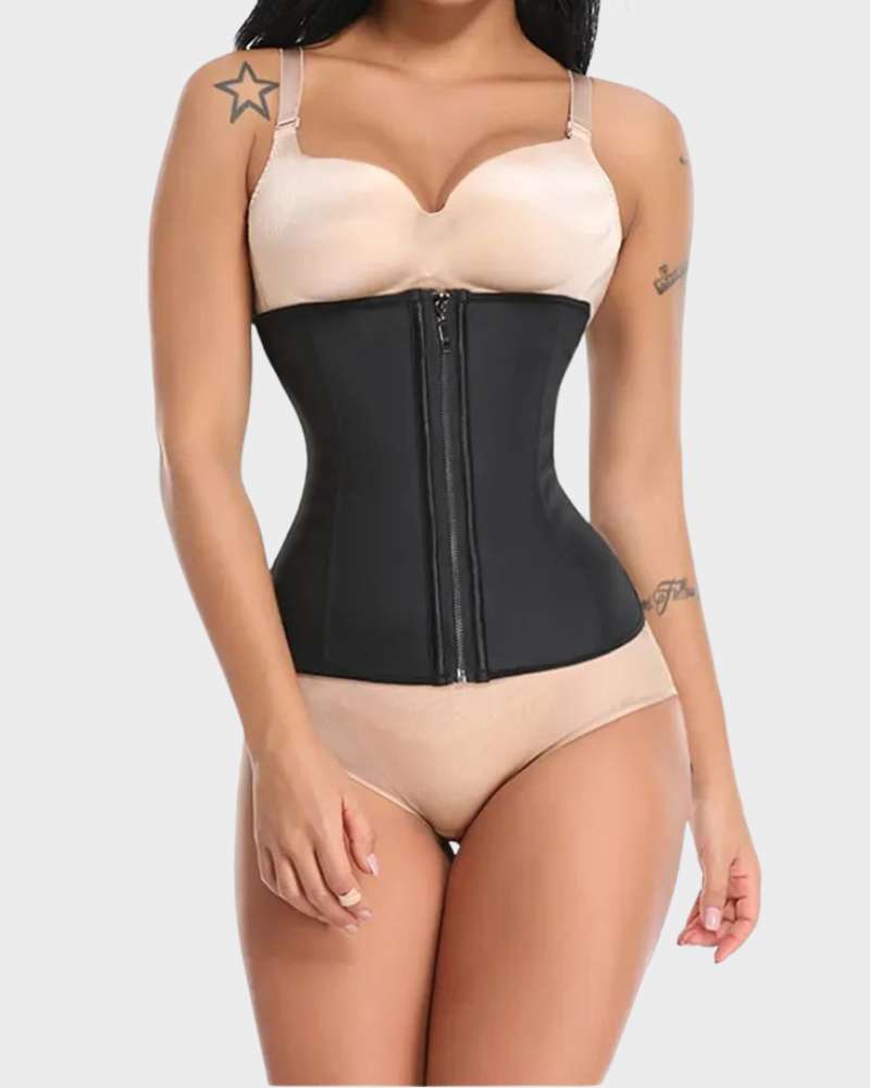 BlissShe® Breathable Latex Zipper Body Shaper