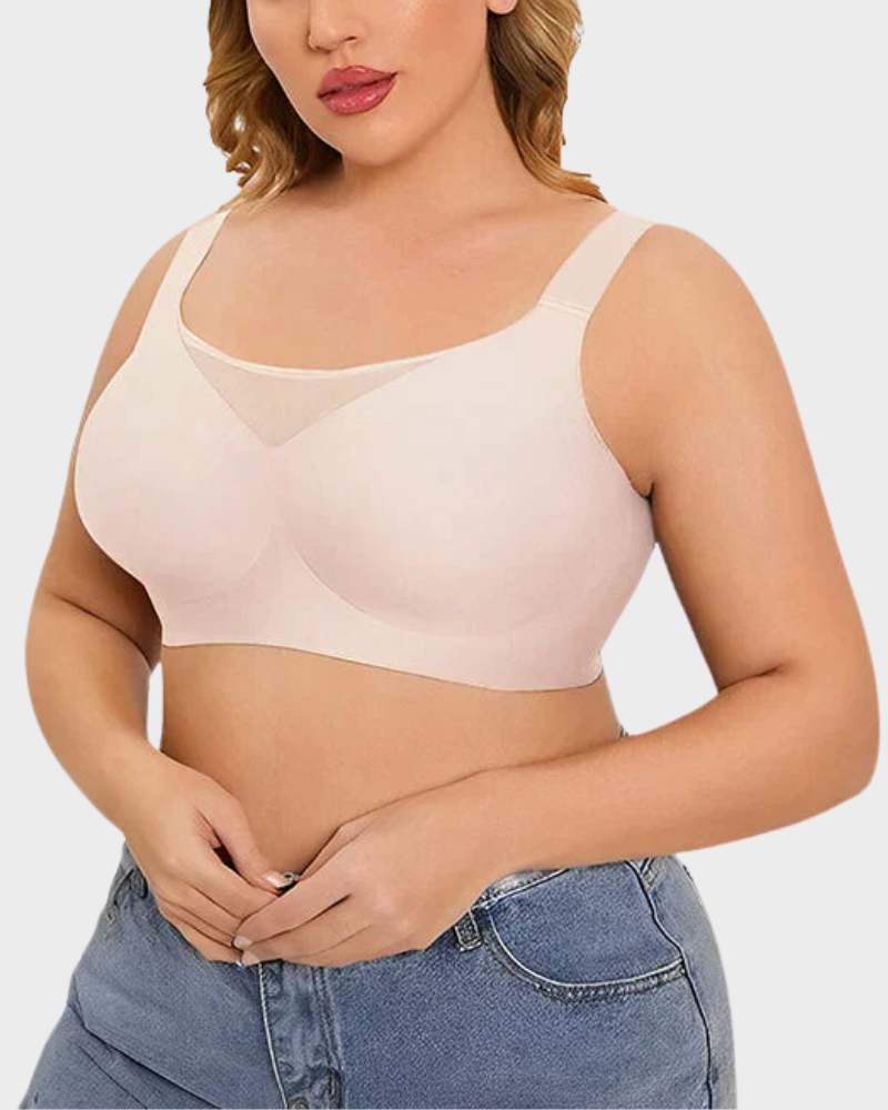 BlissShe® Mesh Front Contouring Bra