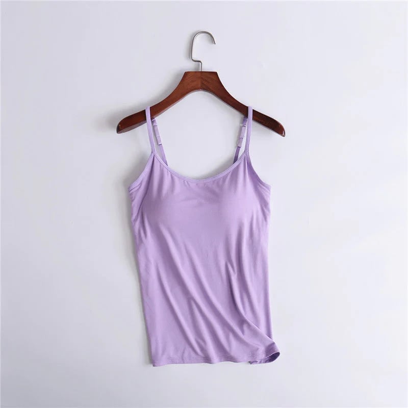 Last Day 75%Off - Tank With Built-In Bra