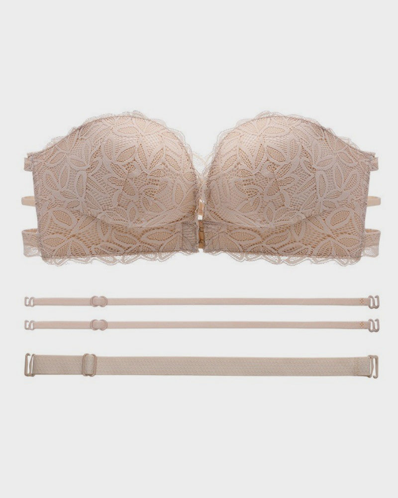 Women's comfortable simple strapless bra