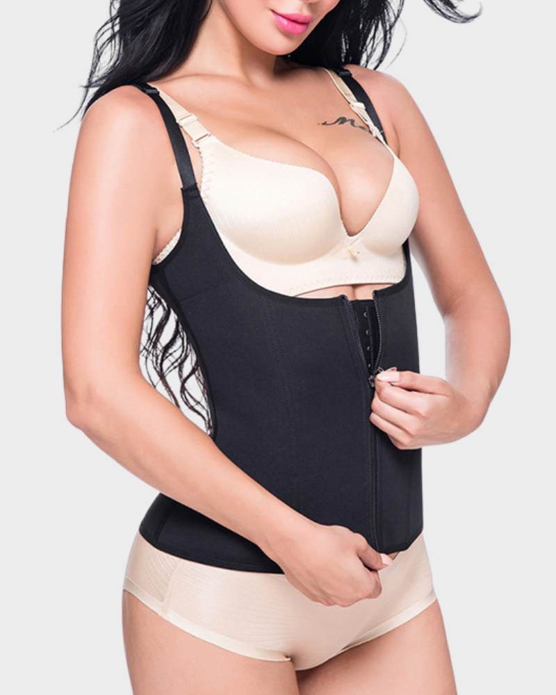 BlissShe® Zipper Body Shapewear Vest