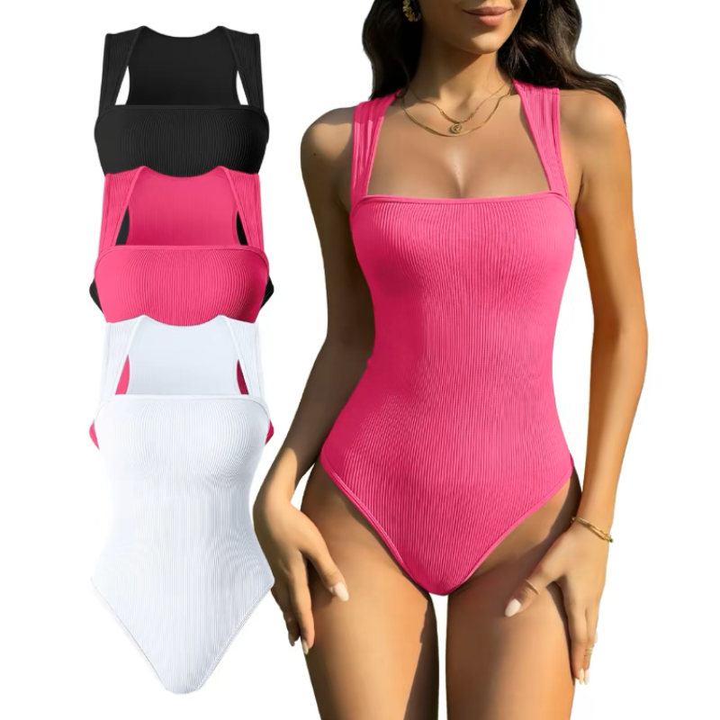 BlissShe® Sleeveless Tummy Control Tank Tops Bodysuits