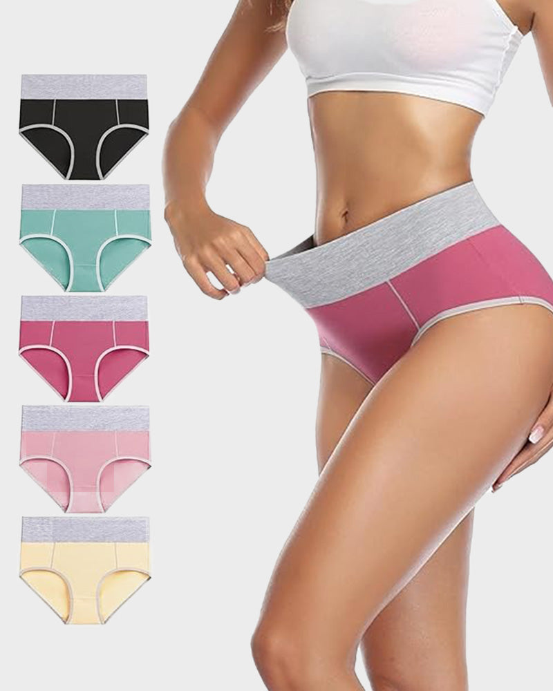 BlissShe® High Waist Breathable Cotton Panty