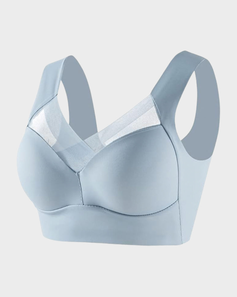 BlissShe® Comfortable Smoothing Mesh Bra