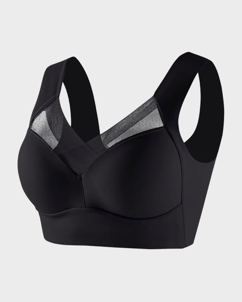 BlissShe® Comfortable Smoothing Mesh Bra