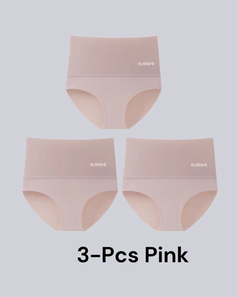 BlissShe® 3-Pack High Waisted Tummy Control Briefs