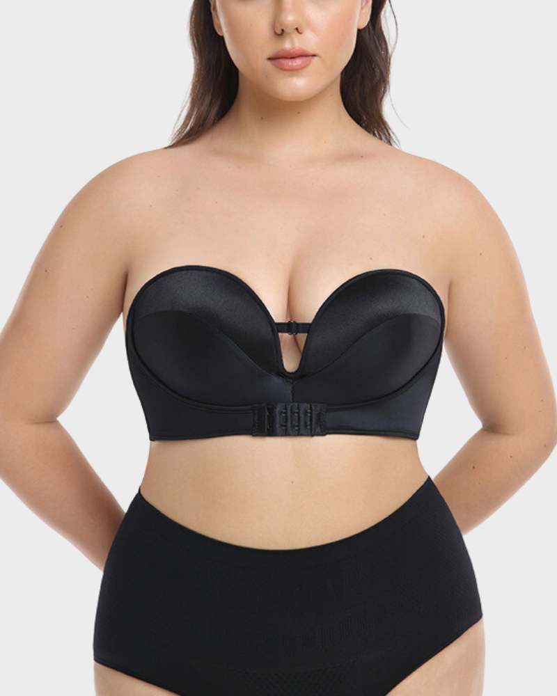 BlissShe® Strapless Push up Breathable Plus size bra