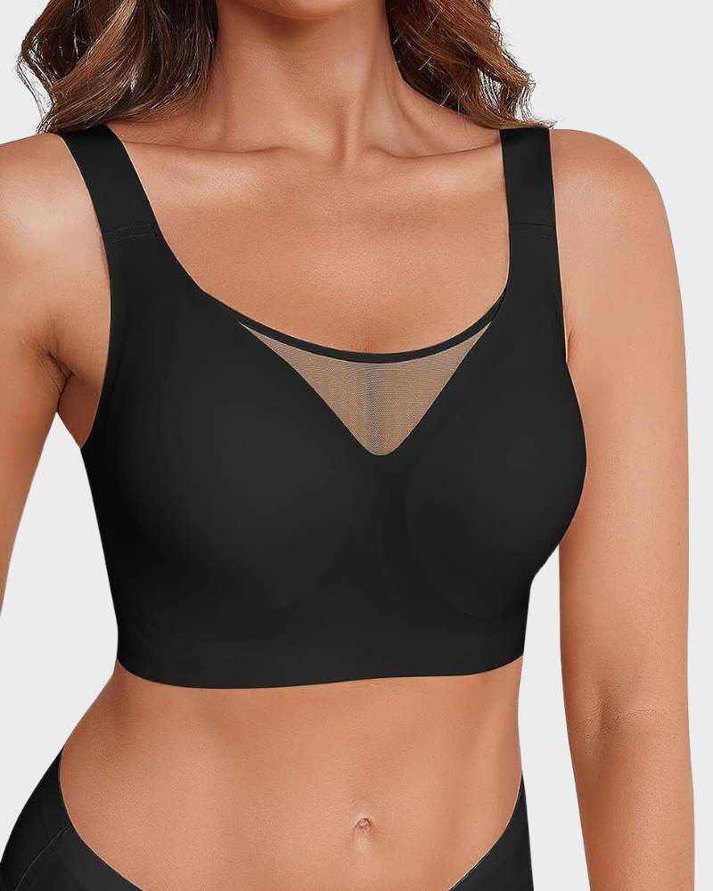 BlissShe® Mesh Front Contouring Bra