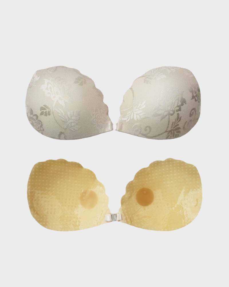 BlissShe® Lace Invisible Reusable Push Up Bra With Removable Straps