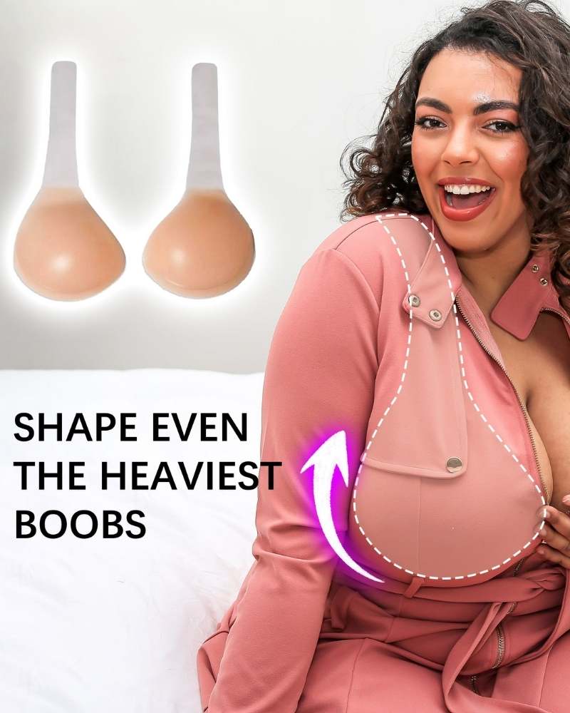 BlissShe® Voluptuous Silicone Invisible Bra