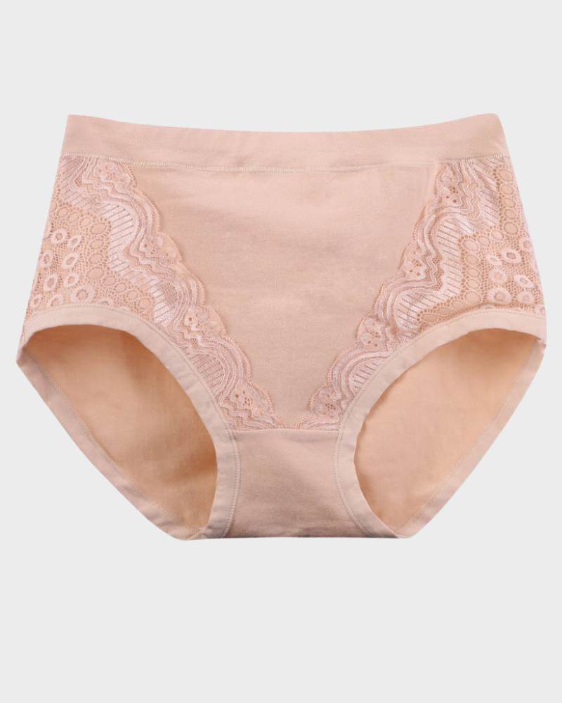 BlissShe® Plus Size High Waist Leak Proof Cotton Panties