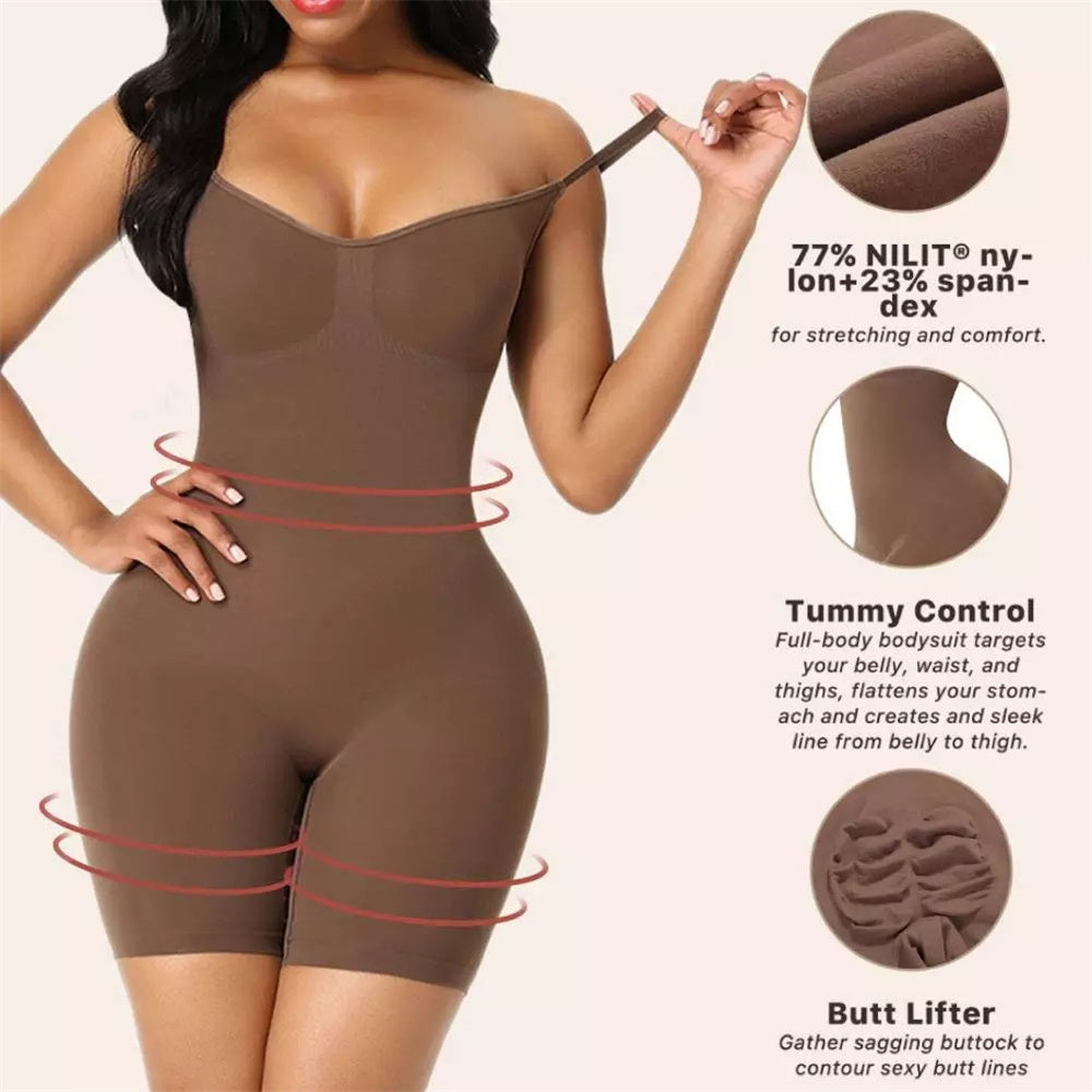 BlissShe® Smoothing Seamless Full Body Shaper (BOGO Pack)