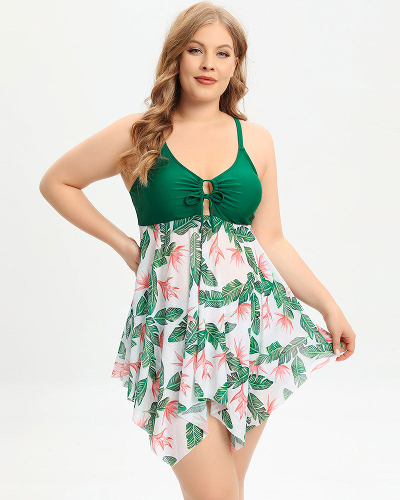 BlissShe® Floral Swimsuit