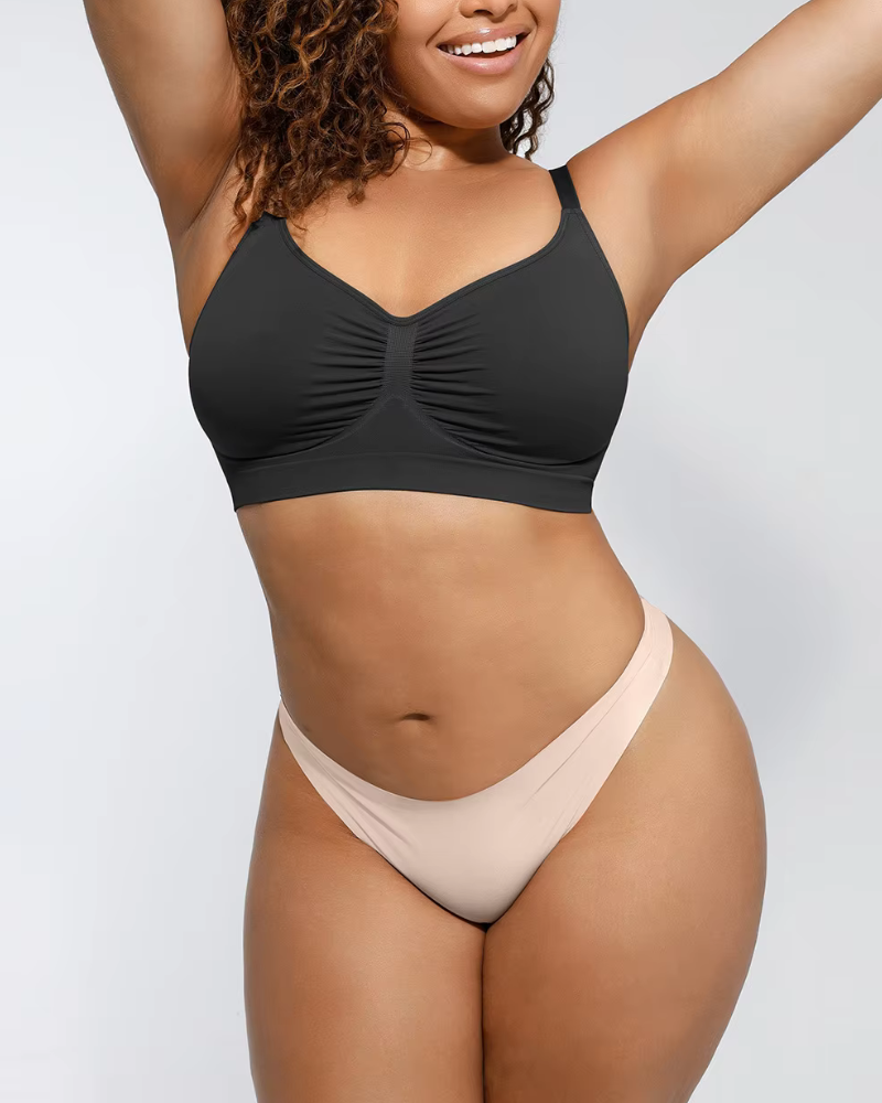 BlissShe® Women's Full Coverage Non-Padded Wireless Sculpt Bra