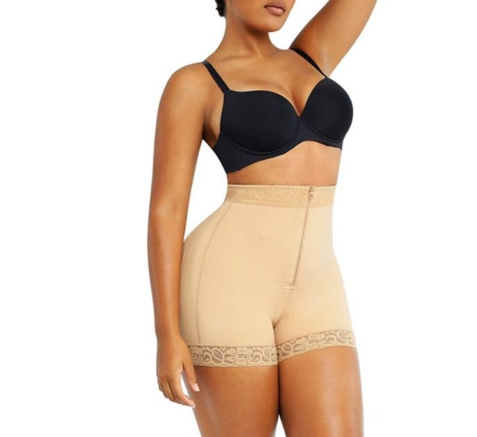 BlissShe® Boned Sculpt High Waist Shorts